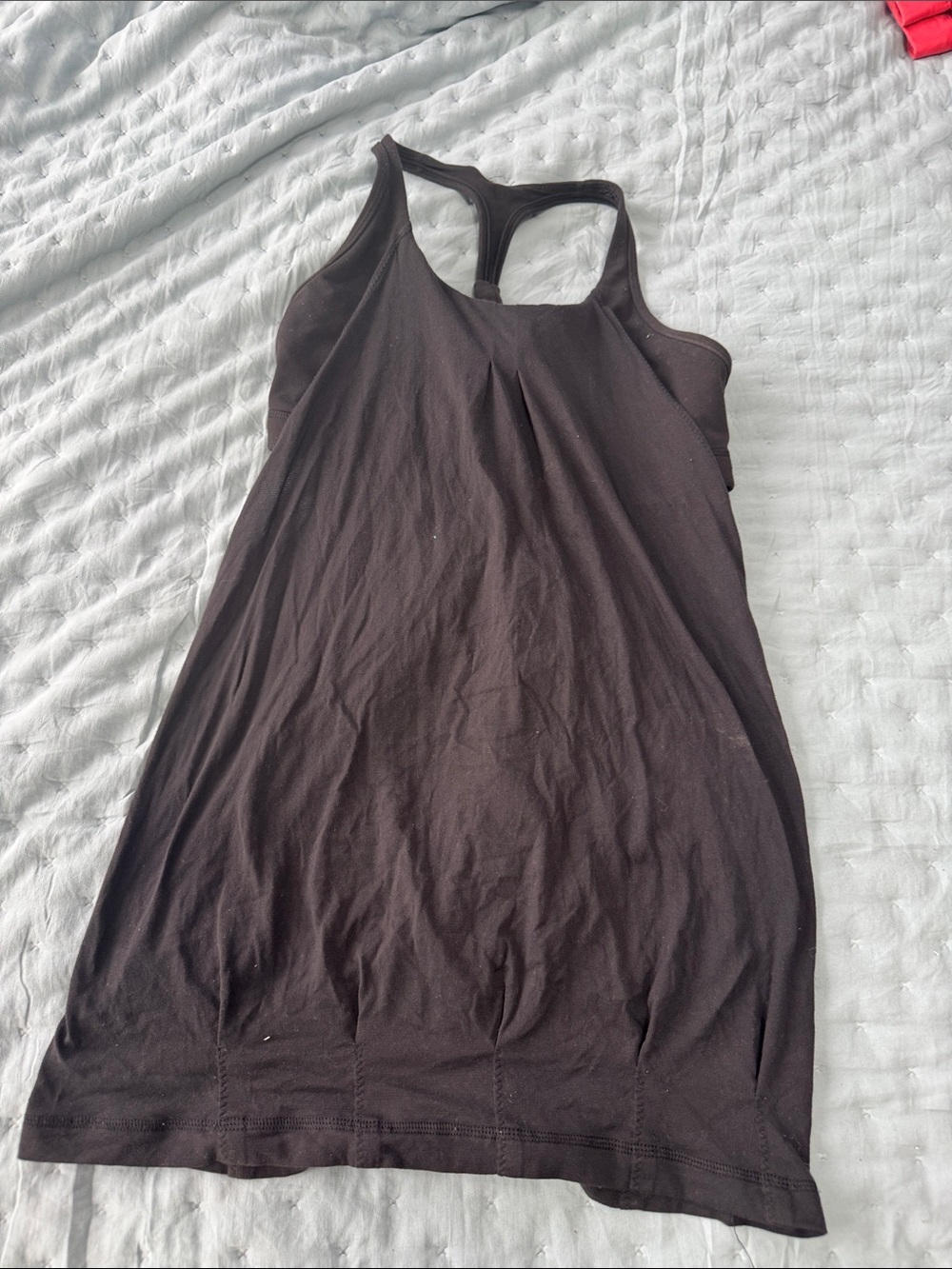 lululemon athletica Black Racerback Tank Top